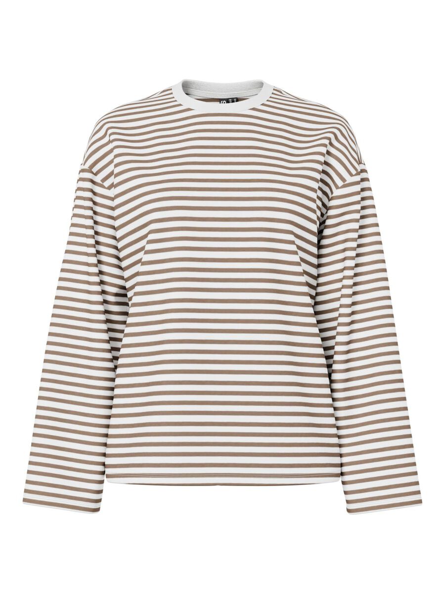 Pieces PCSADIE LONG SLEEVED TOP, Cloud Dancer, highres - 17146655_CloudDancer_1082355_001.jpg