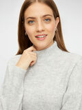 Pieces ZOPFSTRICK STRICKPULLOVER, Light Grey Melange, highres - 17106808_LightGreyMelange_006.jpg