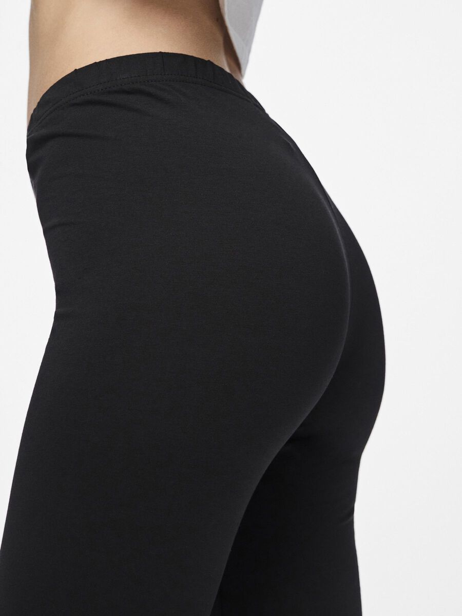 Carousel image - PCEDITA COTTON LEGGINGS, Black | 4