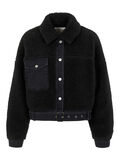 Pieces PELUCHE VESTE, Black, highres - 17107362_Black_001.jpg