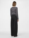 Pieces PCSELMA HW WIDE FIT JEANS, Black Denim, highres - 17151207_BlackDenim_004.jpg
