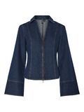 Pieces PCFLORA SPIJKERBLOUSE, Medium Blue Denim, highres - 17159455_MediumBlueDenim_001.jpg