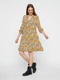 Pieces FLORAL-PRINT KNEE-LENGTH DRESS, Black, highres - 17107020_Black_792583_005.jpg