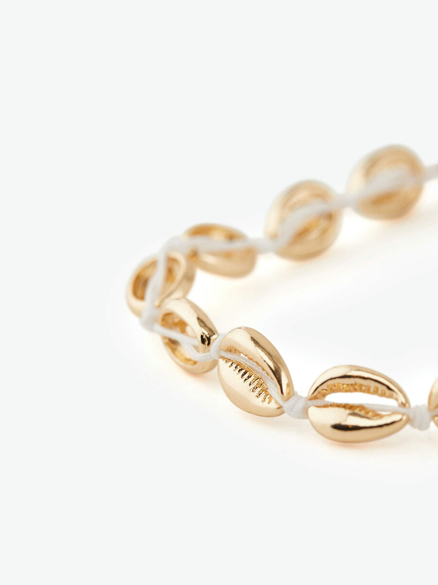 Pieces PCNELLA ANKLE BRACELET, Gold Colour, highres - 17102497_GoldColour_744933_006.jpg