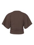 Product image thumbnail - PCALLI FITTED  T-SHIRT, Hot Fudge | 2