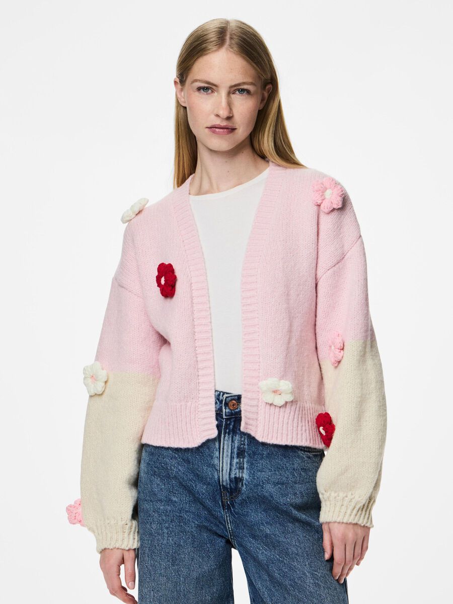 Pieces PCJENNER STRIKKET CARDIGAN, Pink-A-Boo, highres - 17159686_PinkABoo_1208648_003.jpg