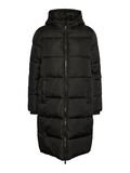 Product image thumbnail - PCBEE LONG PADDED JACKET, Black | 6