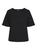 Pieces PCJULIE DENIM T-SHIRT, Black, highres - 17152784_Black_001.jpg