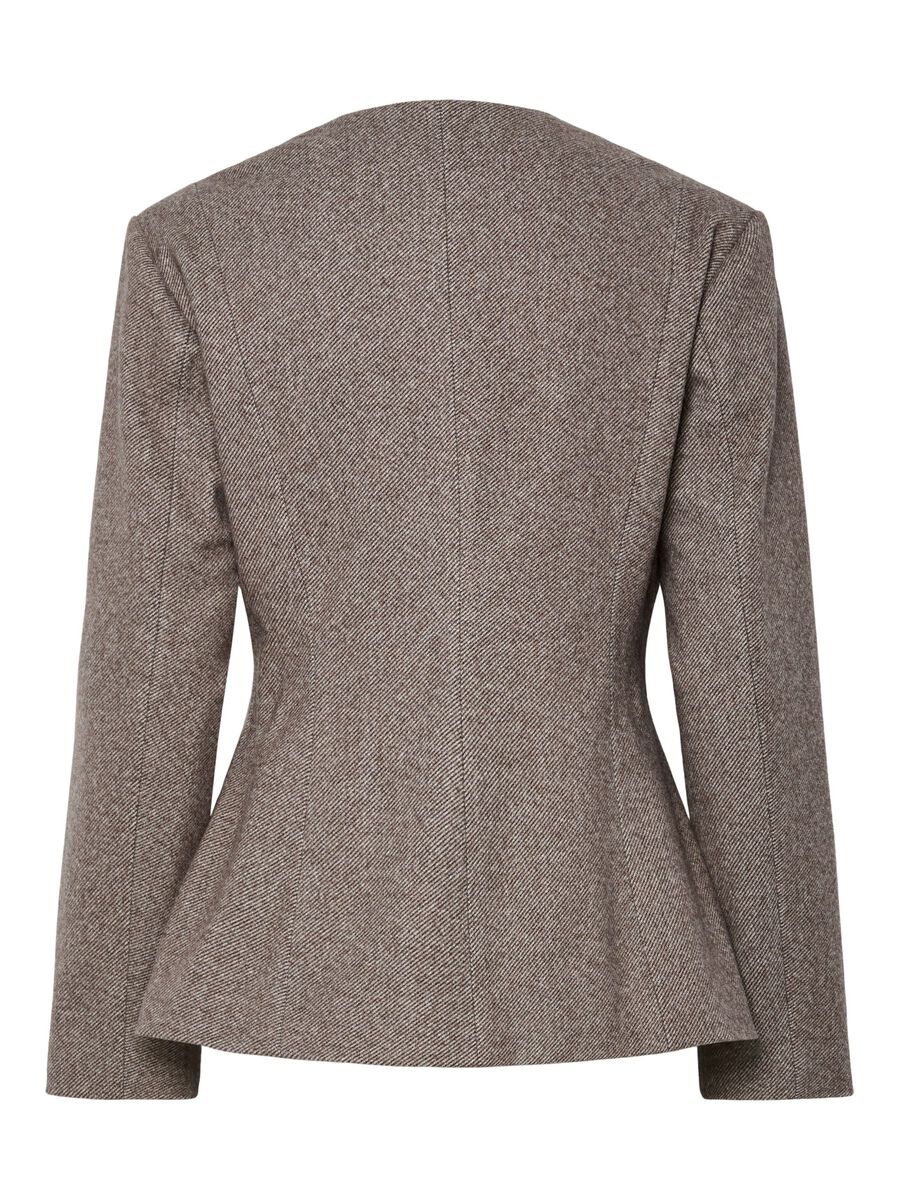 Product carousel image - PCRILEY FITTED BLAZER, Hot Fudge | 6