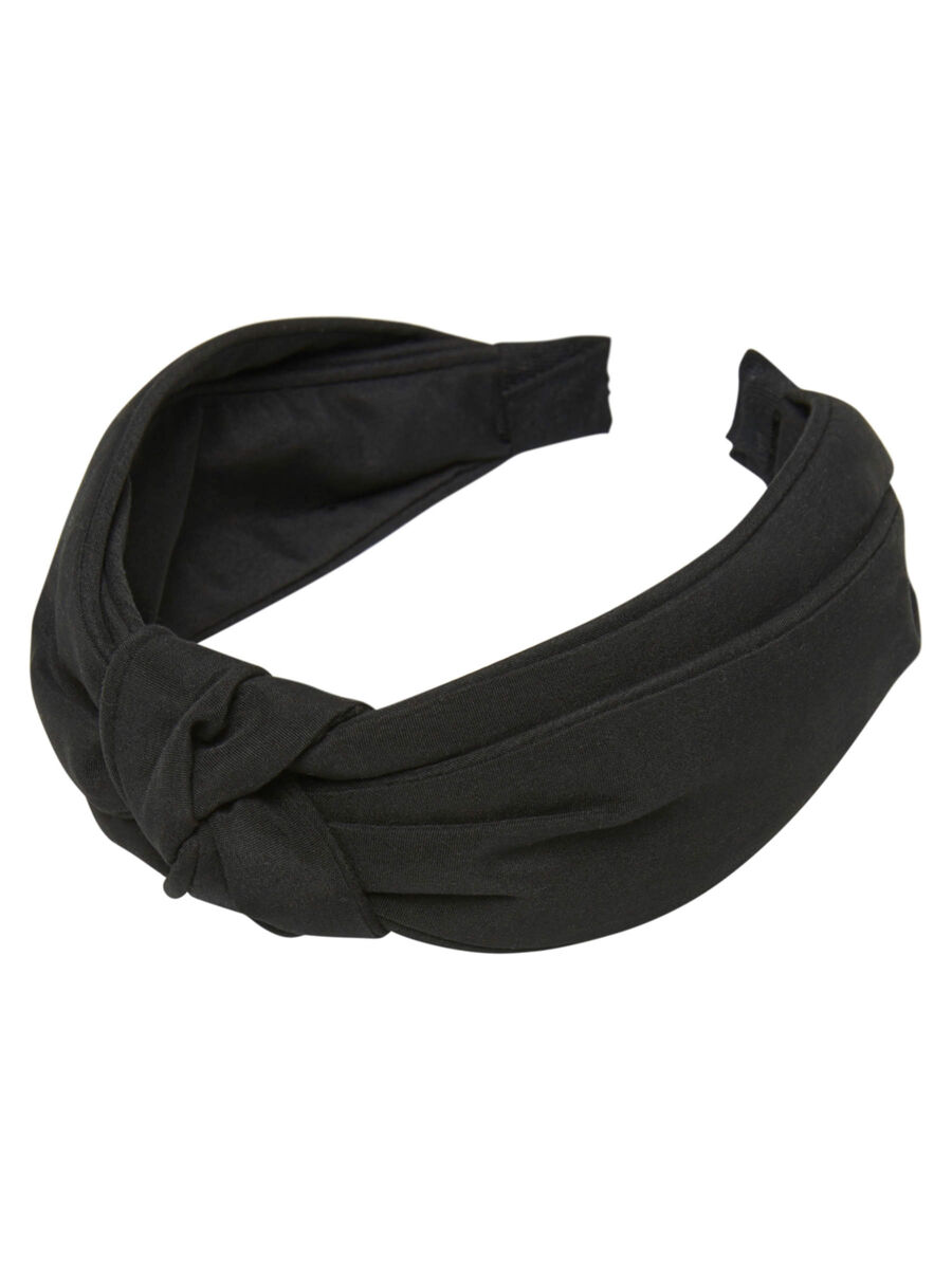 Pieces KNOT HAIR BAND, Black, highres - 17097429_Black_698599_001.jpg