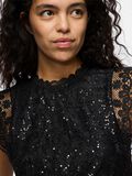 Pieces PCOLLINE MOUWLOZE TOP, Black, highres - 17151588_Black_006.jpg