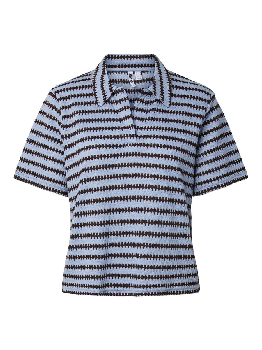 Product carousel image 2 PCJEYA KNITTED TOP, Cashmere Blue