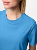 Pieces PCRIA COTTON T-SHIRT, Azure Blue, highres - 17140802_AzureBlue_006.jpg