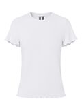 Product image thumbnail - PCNICCA - C&Ocirc;TEL&Eacute; T-SHIRT, Bright White | 5