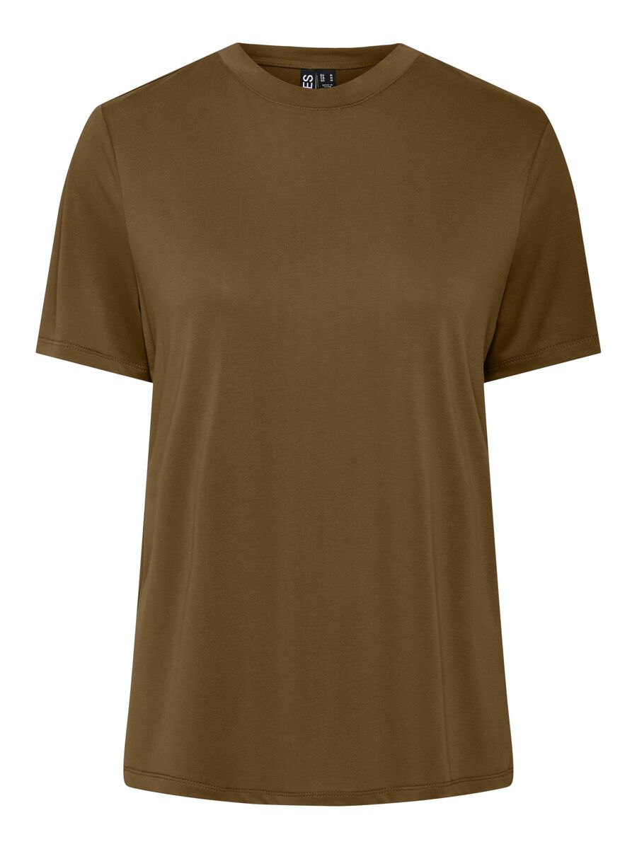 Pieces PCANORA T-SHIRT, Beech, highres - 17148789_Beech_001.jpg