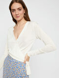 Pieces BLUSA CRUZADA, Cloud Dancer, highres - 17104068_CloudDancer_006.jpg