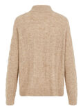 Pieces PCBECKY KNITTED PULLOVER, Natural, highres - 17106808_Natural_002.jpg