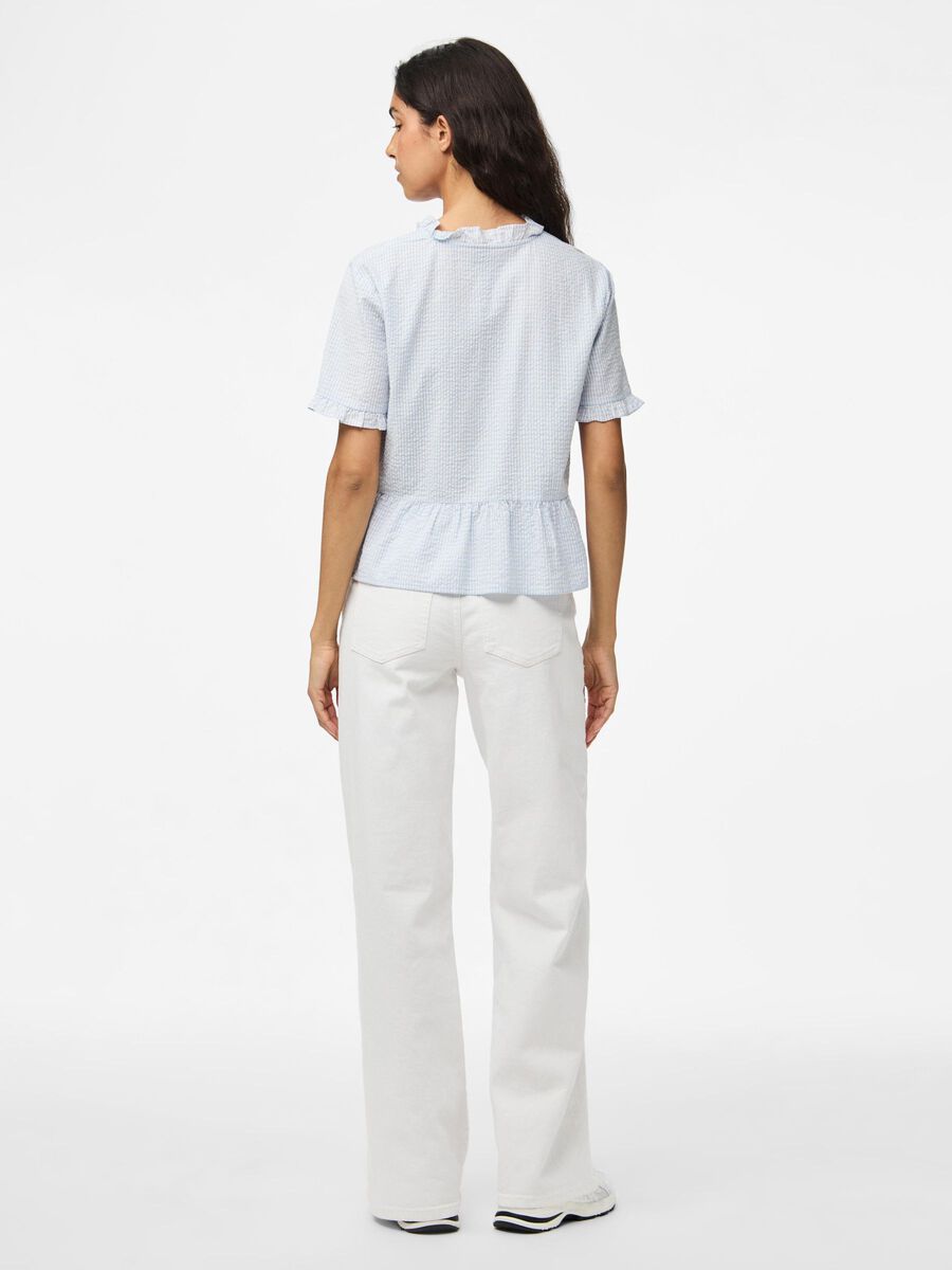Pieces PCALMA V-NECK TOP, Cashmere Blue, highres - 17161206_CashmereBlue_1221755_004.jpg