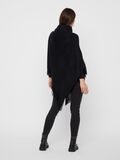 Pieces ROLL NECK PONCHO, Black, highres - 17097259_Black_004.jpg