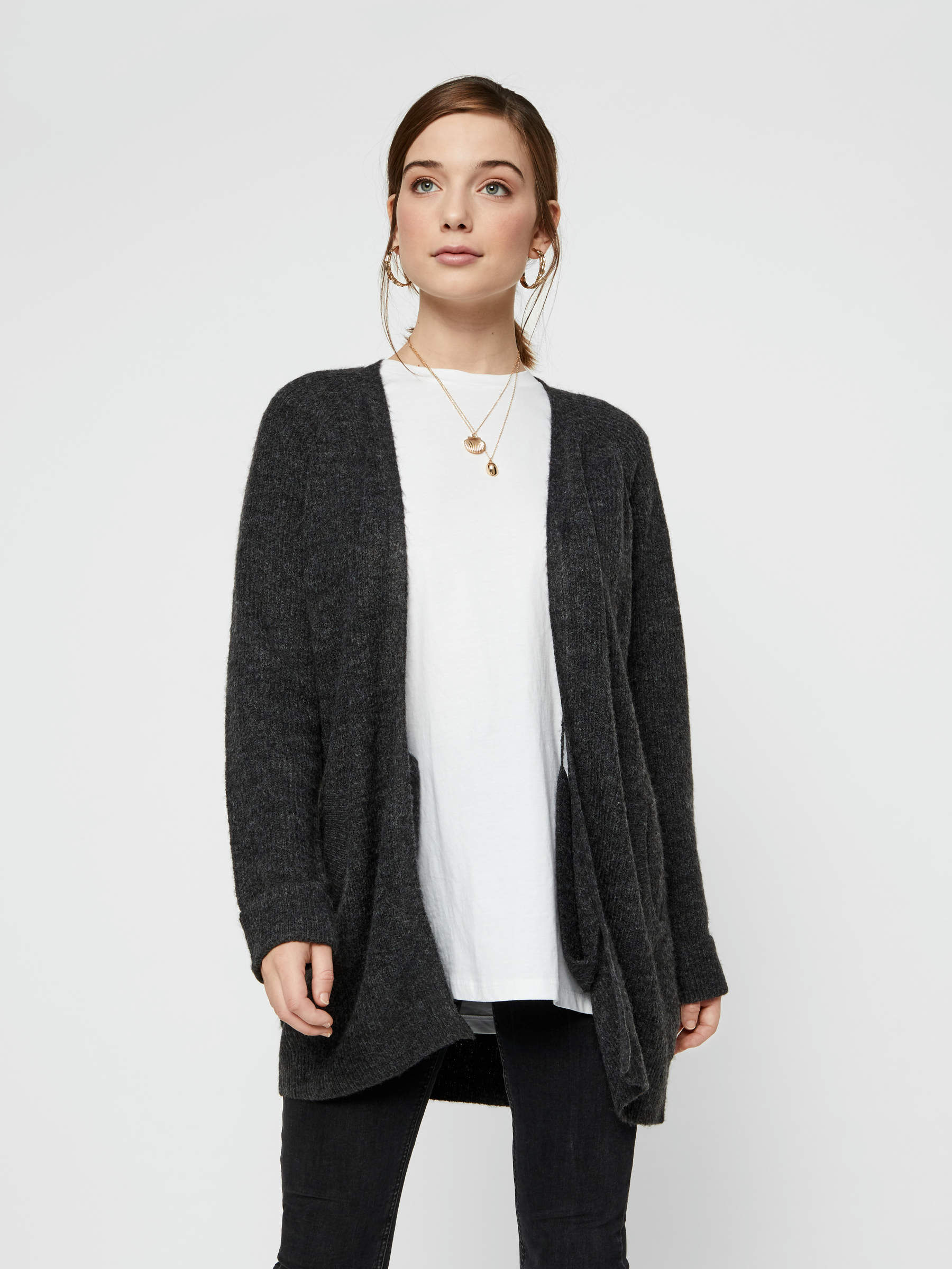 LONGLINE CARDIGAN