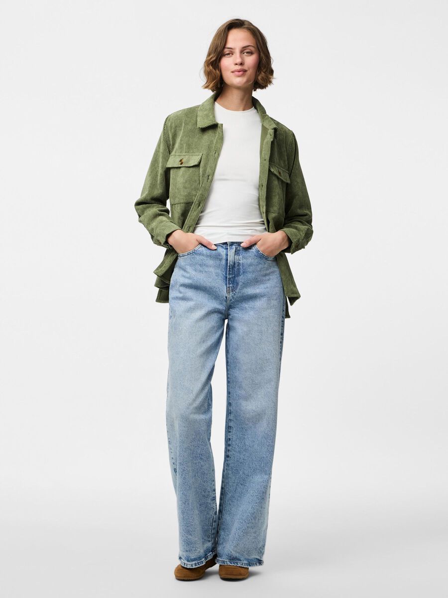 Carousel image - PCEFFI SHIRT, Olivine | 3
