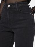 Pieces PCKELLY HW STRAIGHT FIT-JEANS, Black, highres - 17147294_Black_006.jpg