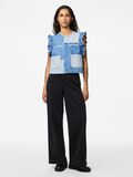 Product image thumbnail - GILET IN DENIM, Medium Blue Denim | 3