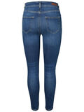 Pieces PCDELLY MW SKINNY JEANS, Medium Blue Denim, highres - 17097302_MediumBlueDenim_002.jpg