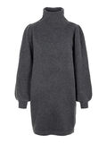 Pieces ROLLKRAGEN STRICKKLEID, Dark Grey Melange, highres - 17109936_DarkGreyMelange_001.jpg