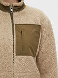 Pieces PCALEX TEDDY JACKET, Warm Sand, highres - 17120138_WarmSand_006.jpg