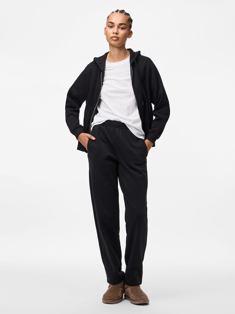 Carousel image - PCCHILLI STRAIGHT SWEATPANTS, Black | 1