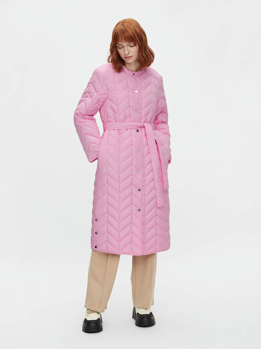 Pieces PCFAWN QUILTED JACKET, Lilac Chiffon, highres - 17115162_LilacChiffon_003.jpg