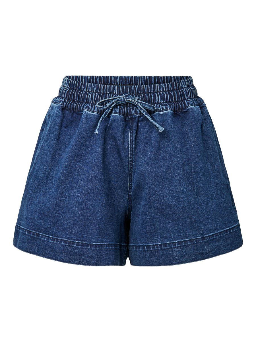 Product carousel image - PCBILLO - TH - &Agrave; ENFILER SHORTS EN JEAN, Dark Blue Denim | 1