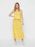 Pieces LEAF-PRINT VISCOSE MIDI SKIRT, Mellow Yellow, highres - 17100134_MellowYellow_722477_005.jpg