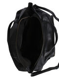 Pieces LEATHER TRAVEL BAG, Black, highres - 17080306_Black_005.jpg