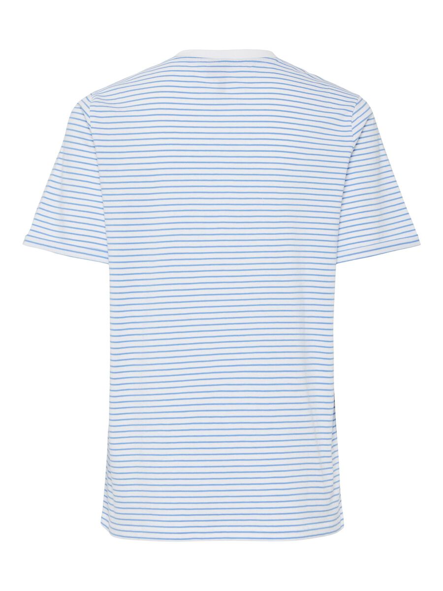 Pieces PCRIA FOLD UP T-SHIRT, Bright White, highres - 17093747_BrightWhite_1155426_002.jpg