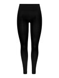 Pieces SOLID LEGGINGS, Black, highres - 17040060_Black_001.jpg