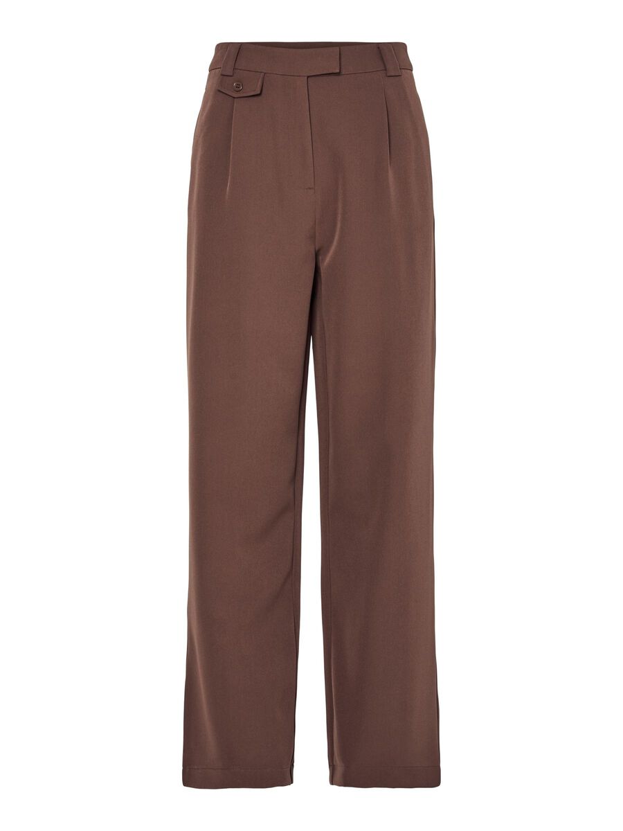 Pieces PCNIMORA SUIT TROUSERS, Chocolate Martini, highres - 17151770_ChocolateMartini_001.jpg