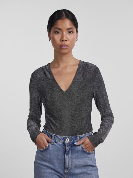 Pieces PCSANDRA BODYSUIT, Black, highres - 17145537_Black_1073017_003.jpg