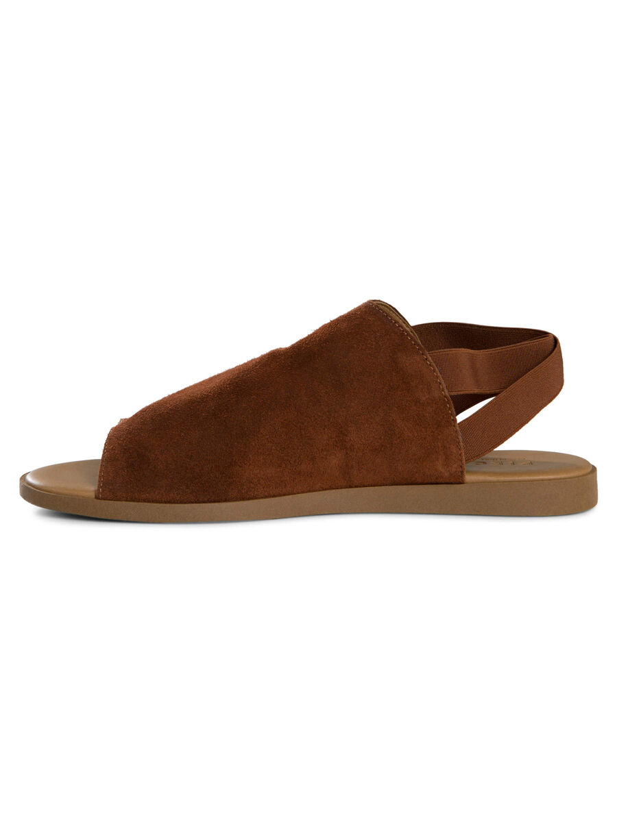 Pieces SUEDE SANDALS, Cognac, highres - 17080132_Cognac_004.jpg