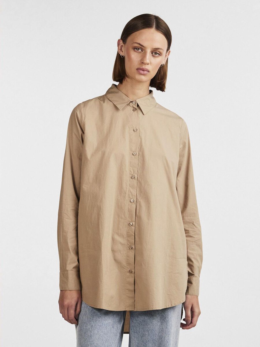 Pieces PCJIVA SHIRT, Silver Mink, highres - 17127359_SilverMink_003.jpg