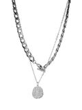 Pieces MULTIROW NECKLACE, Silver Colour, highres - 17118103_SilverColour_008.jpg