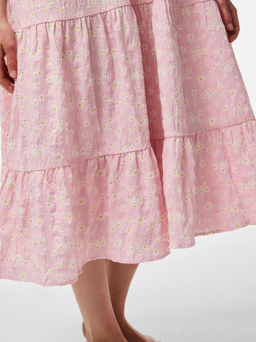 Carousel image - PCSTELLA MIDI JURK, Pink Tulle | 4