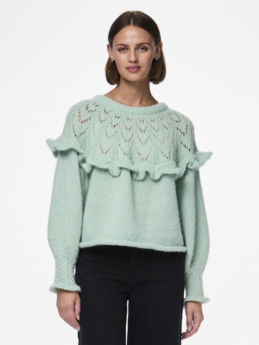 Pieces PULLOVER A MAGLIA, Mist Green, highres - 17154251_MistGreen_003.jpg
