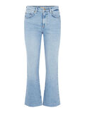 Pieces AUSGESTELLTE CROPPED JEANS, Light Blue Denim, highres - 17109814_LightBlueDenim_001.jpg