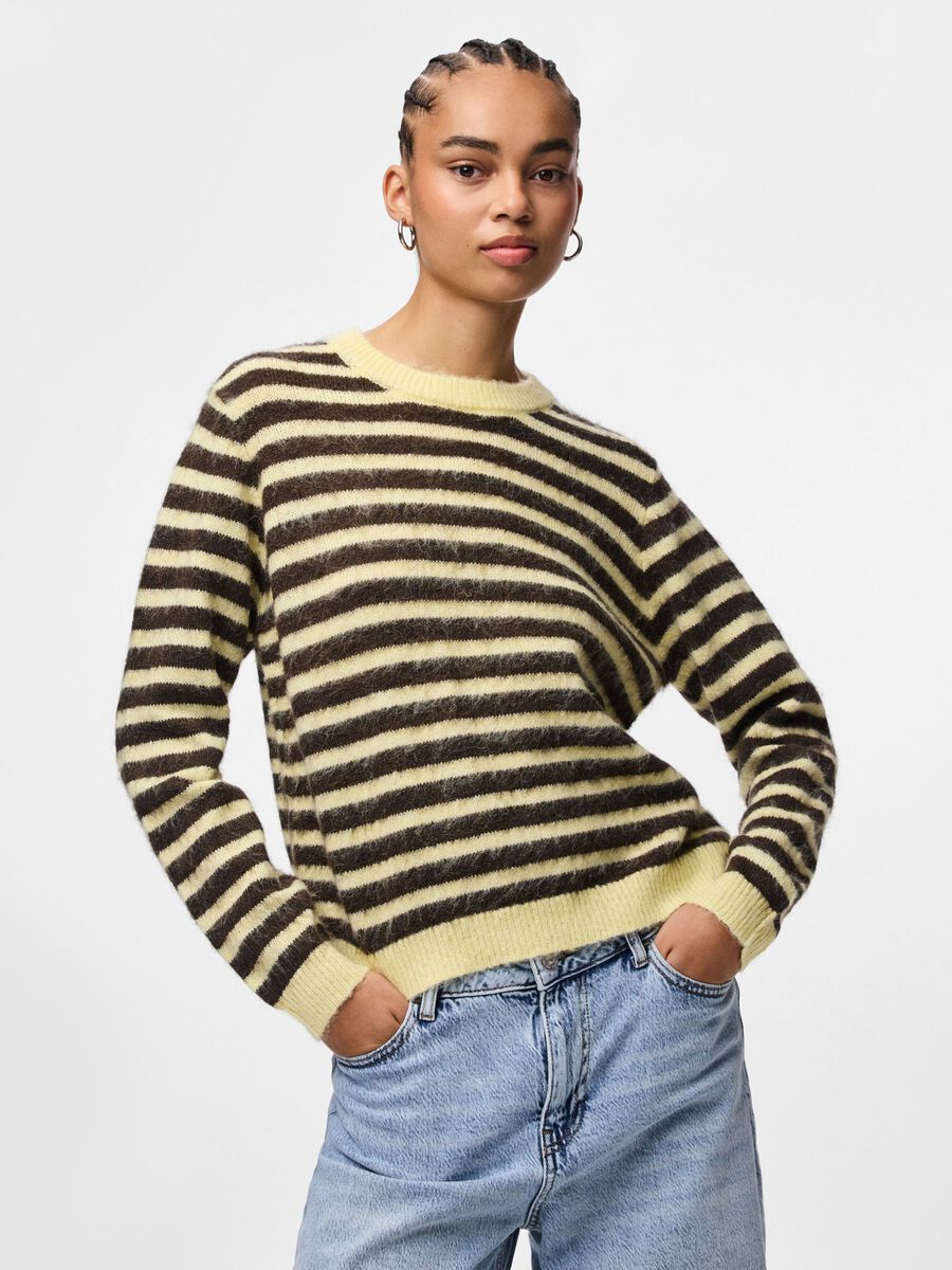 Product carousel image - PCALLIE STRICKPULLOVER, French Vanilla | 1