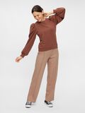 Pieces MANCHES BOUFFANTES, COTON SWEAT-SHIRT, Root Beer, highres - 17106314_RootBeer_005.jpg