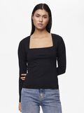 Pieces PCMINNI LONG SLEEVED TOP, Black, highres - 17149609_Black_003.jpg
