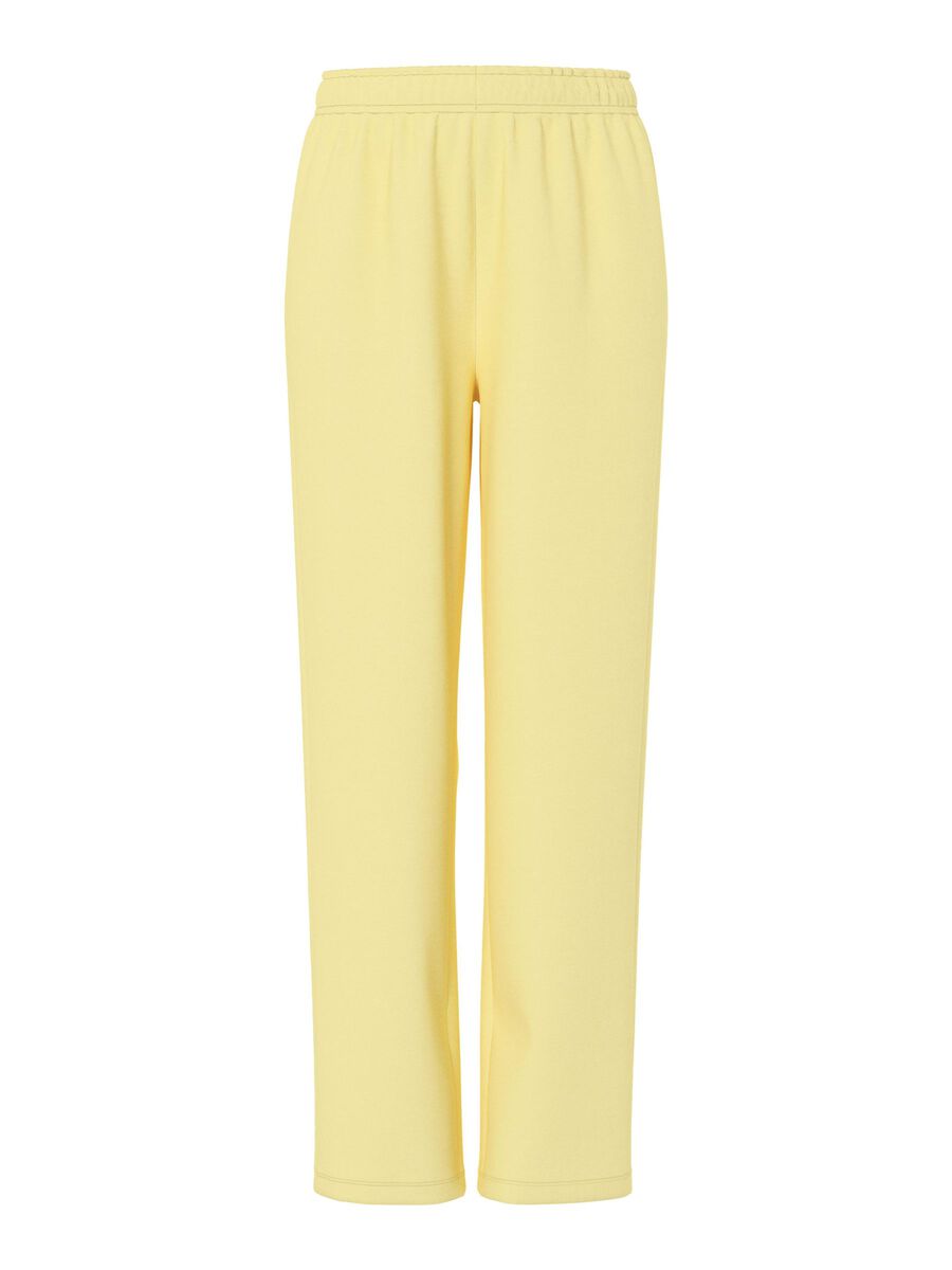 Pieces PCCHILLI STRAIGHT SWEATPANTS, Pale Banana, highres - 17156301_PaleBanana_001.jpg