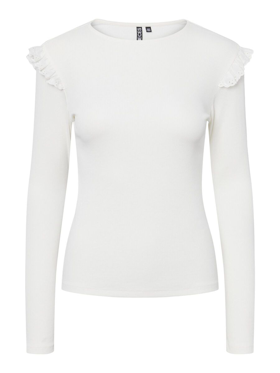 Pieces PCTALIA BLOUSE, Cloud Dancer, highres - 17127348_CloudDancer_001.jpg